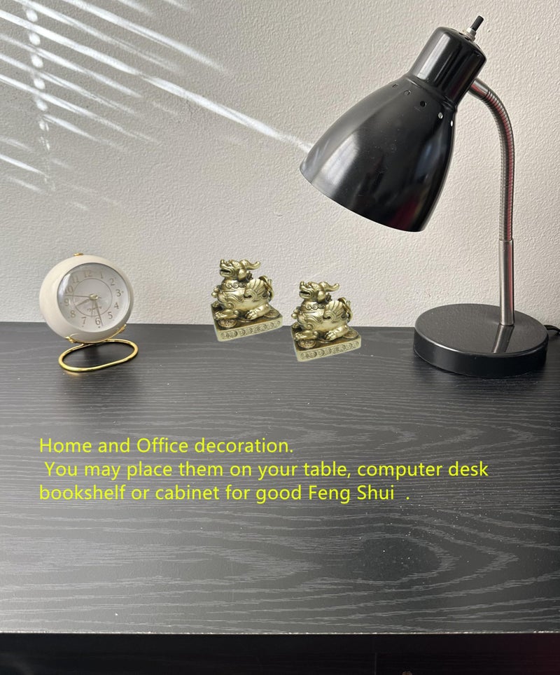 Betterdecor Feng Shui Pi Yao/Pi Xiu Decoration Statue for Protection and Wealth Luck - Image 4